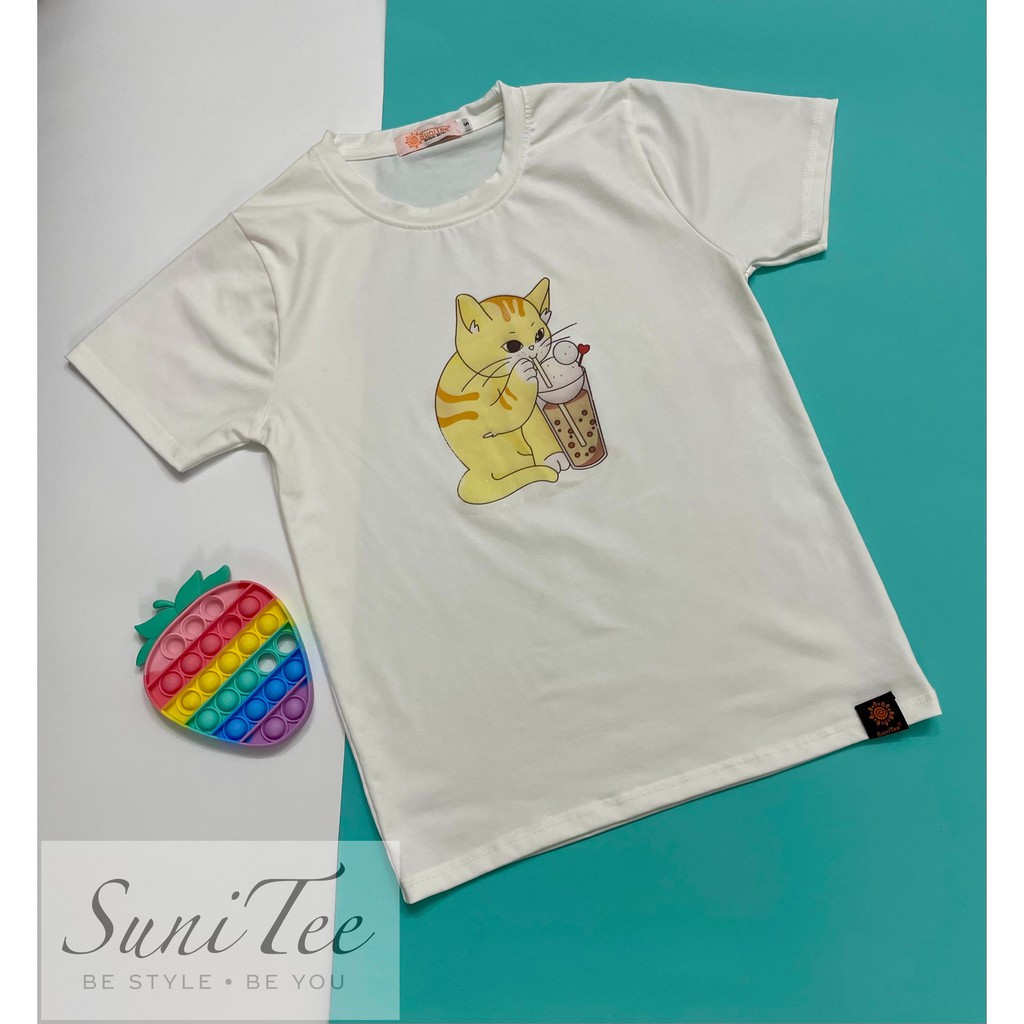 [RẺ VÔ ĐỊCH] ÁO THUN NAM NỮ UNISEX ÁO THUN IN HÌNH SIÊU CUTE  2 # SUNITEE vải COTTON 4 chiều | BigBuy360 - bigbuy360.vn