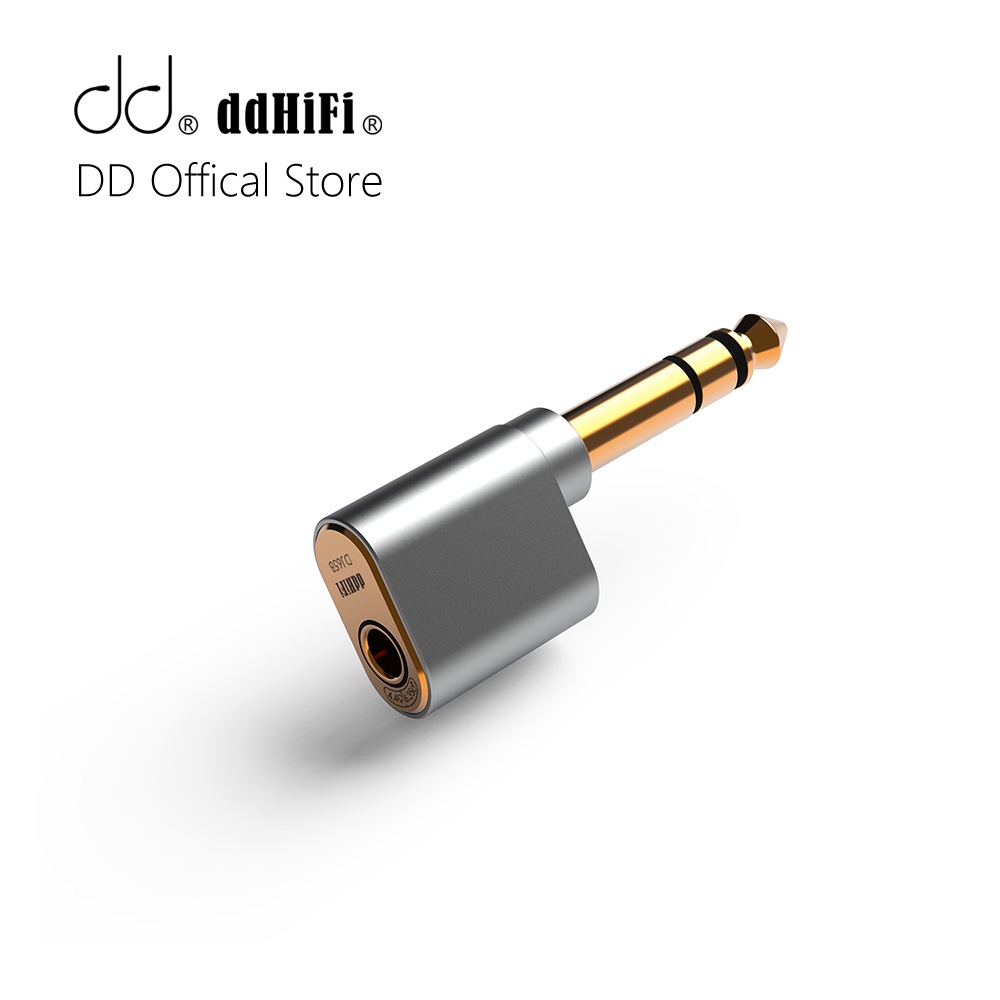 Đầu Nối Âm Thanh Cổng 6.35mm Male Sang 4.4mm Female ddHiFi DJ65B  Cho Thiết Bị Khuếch Đại Âm Thanh Máy Tính