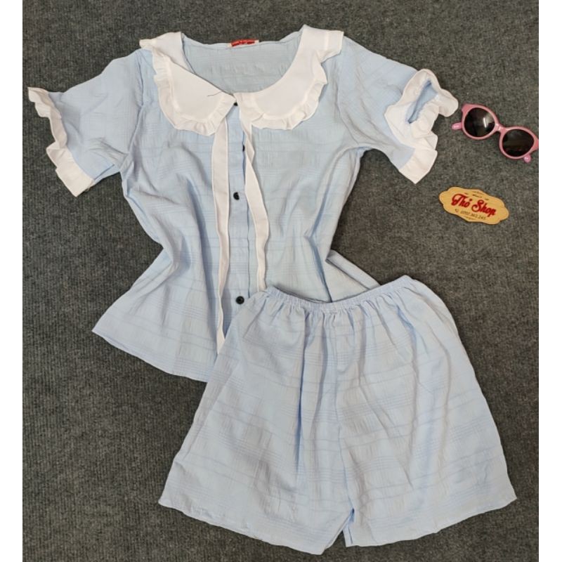 Set bộ ngố tiểu thư nơ
