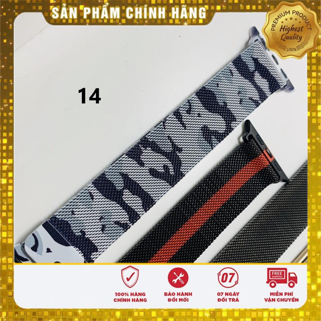 Dây Thép Milanese Loop Apple Watch 38mm/40mm 42mm/44mm tương thích Gen 1 Gen 2 Siri 2 3 4 5