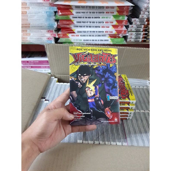 Truyện tranh  Học viện siêu anh hùng Vigilantes - lẻ tập 1,2,3,4,5,6,7,8,9