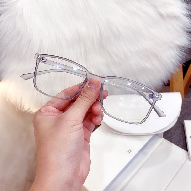 MẮT KÍNH THỜI TRANG GIẢ CẬN FORM VUÔNG SIÊU MẢNH B553 | BigBuy360 - bigbuy360.vn