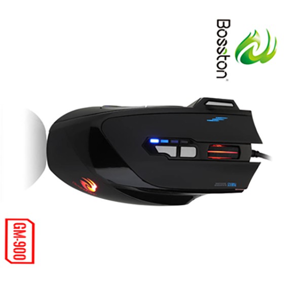 Chuột chơi game BOSSTON GM900 có đèn LED siêu chất.
