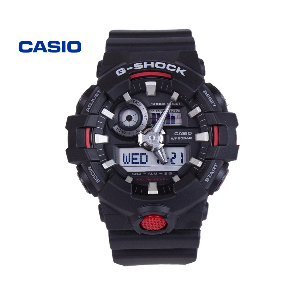 Đồng hồ nam CASIO G-Shock GA-700-1ADR chính hãng - Bảo hành 5 năm, Thay pin miễn phí