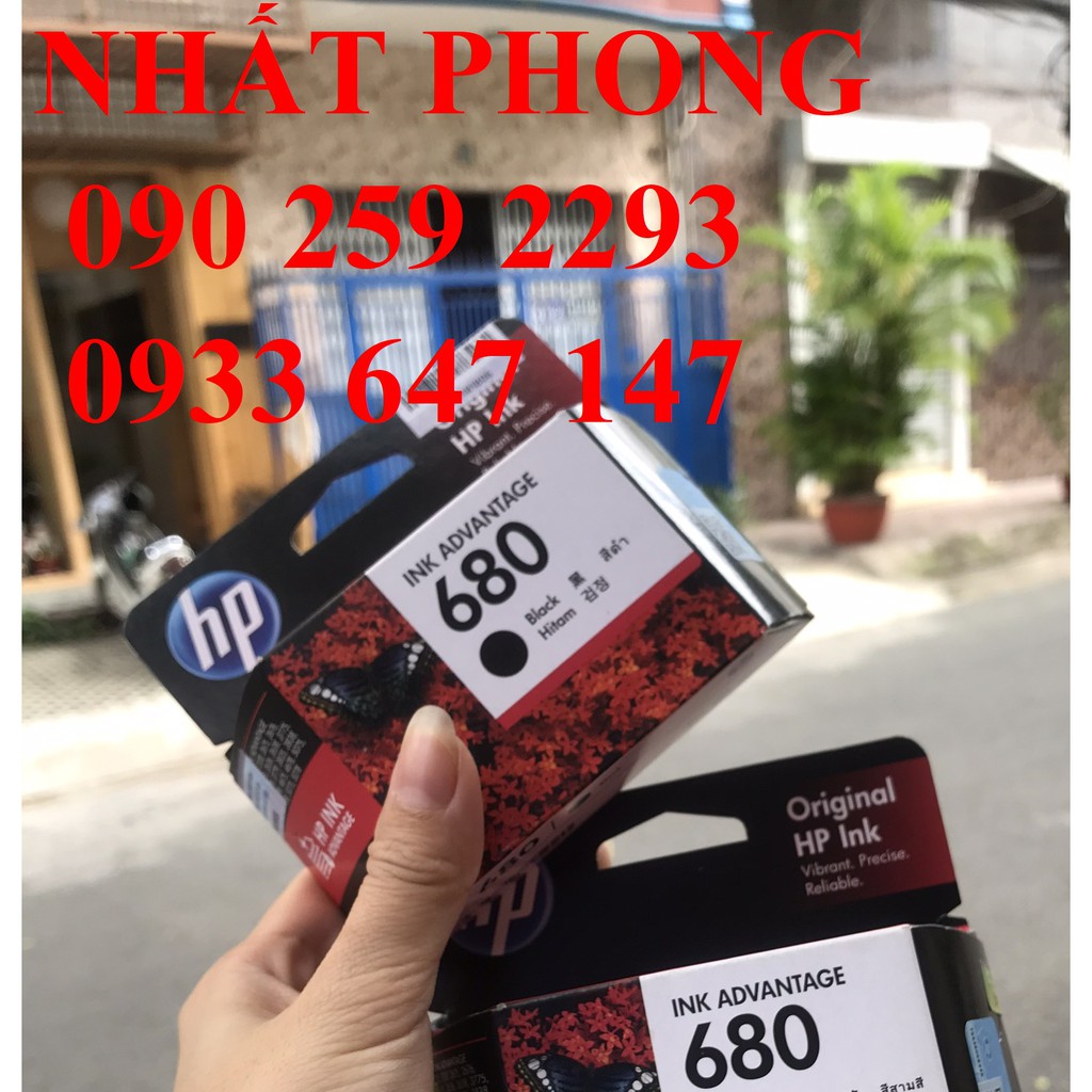 Hộp mực HP 680 - F6V27AA ĐEN - Máy in HP 1115 ,1118, 2138 , 3635 , 3636 , 3638 , 4675 , 4678