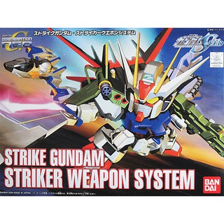 Mô hình lắp ráp SD BB 259 Strike Gundam Striker Weapon System Bandai 4573102574169