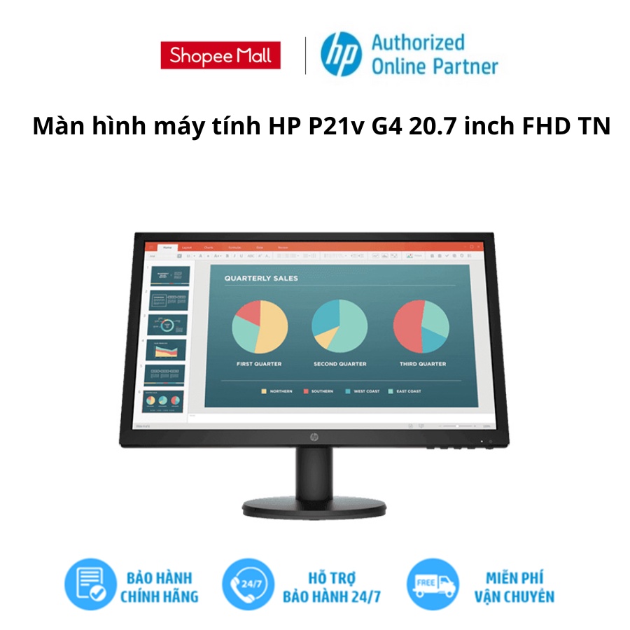 Màn hình máy tính HP P21v G4 20.7 inch FHD TN