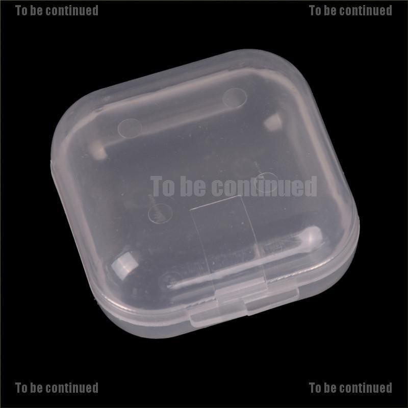 Bộ 10 Hộp Nhựa Trong Suốt Mini Đựng Đồ Tiện Dụng