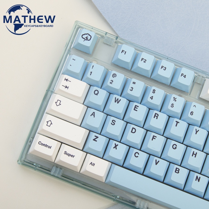 GMK Nimbus Keycap Cherry Profile Five Sided Sublimation pbt Nút Bàn Phím Thay Thế Dành Cho 64 68 84 87 75V2 98 104