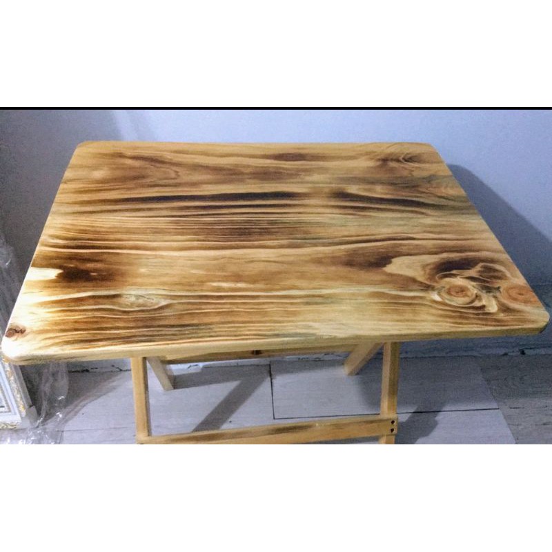 (60x45cm)Bàn Gỗ Cafe loại 1(xếp gọn)