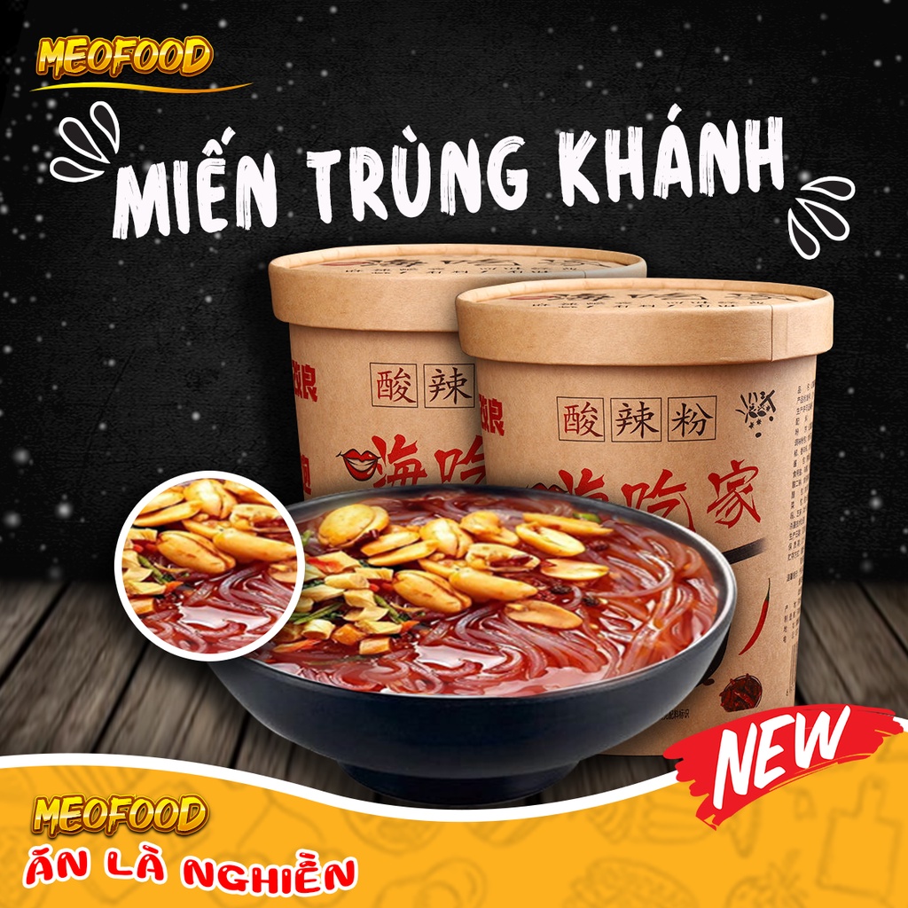 Miến Cay Trùng Khánh Siêu Ngon - Hộp 142gr