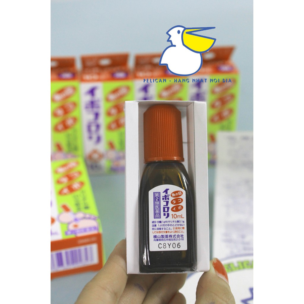 DUNG DỊCH CÓC IBOKORORI 10ML- HÀNG NHẬT NỘI ĐỊA