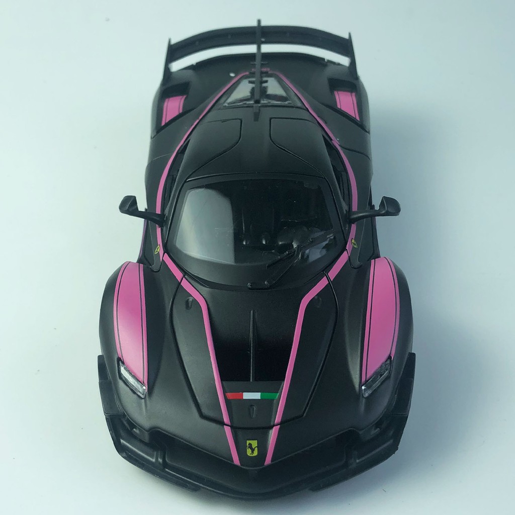 Xe mô hình Ferrari FXX K tỉ lệ 1:24 màu Đỏ hãng Hengteng chất liệu hợp kim, làm quà tặng, xe trưng bày cực đẹp