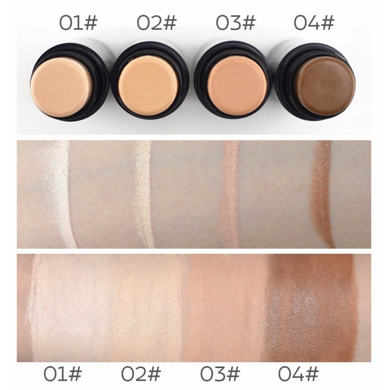 [Hàng mới về] Kem nền dạng thanh thiết kế hai đầu tiện dụng thương hiệu MIXIU | BigBuy360 - bigbuy360.vn