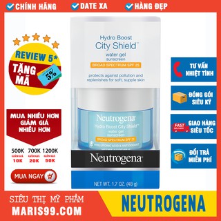 Kem Dưỡng Ẩm Ban Ngày NEUTROGENA Hydro Boost City Shield Water Gel SPF25 (48g) _Xchoice