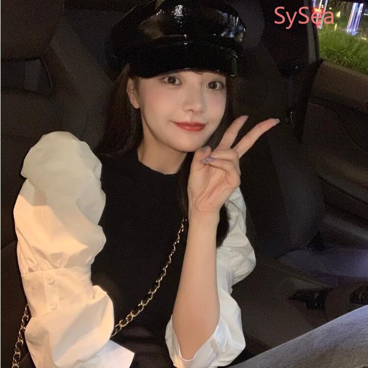 Đầm/áo dài tay phong cách retro thời trang mùa thu nữ tính thanh lịch