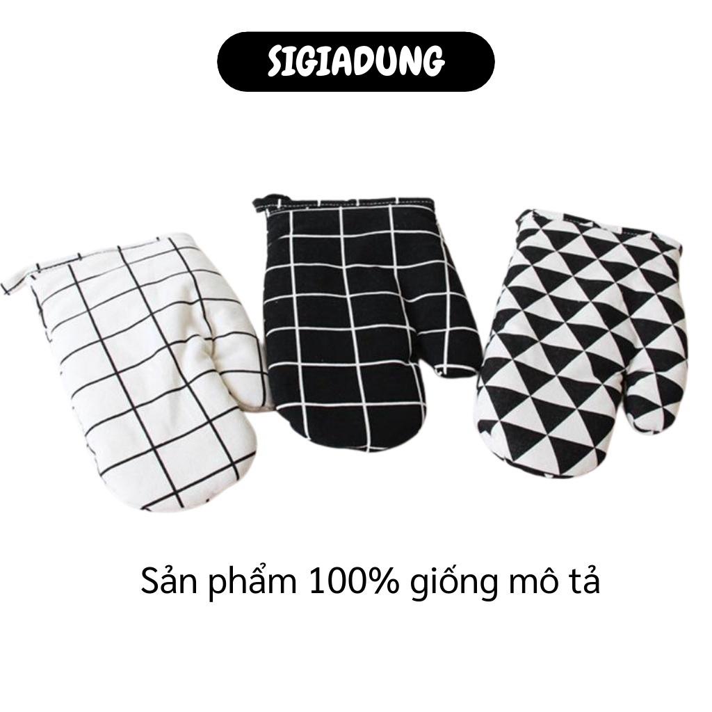 [SGD] Găng Tay Cách Nhiệt - Bao Tay Lò Nướng, Lò Vi Sóng Cách Nhiệt, Không Trơn Trượt 6007