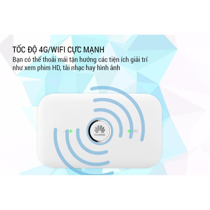 [Giá Hủy Diệt] BỘ ĐỊNH TUYẾN DI ĐỘNG HUAWEI WIFI E5573 3G / 4G (LTE)