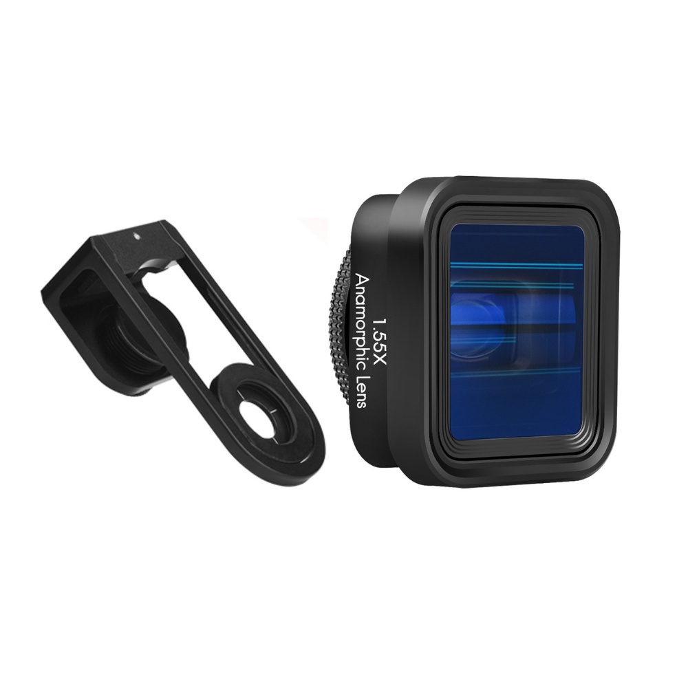 Ống kính góc siêu rộng anamorphic 1.55x dành cho điện thoại, chuyên dành cho các bạn quay phim