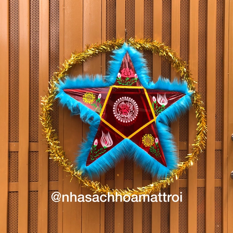 Lồng đèn trung thu hình ngôi sao cỡ 60cm