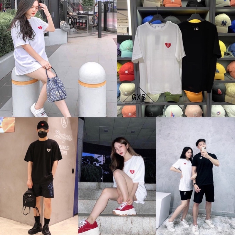 (ảnh thật) Áo thun da s 3 sọc basic hàng chuẩn 1:1