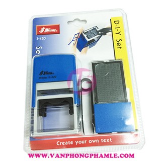 Bộ dấu ghép chữ số cao 4mm Shiny S420 (Bộ)