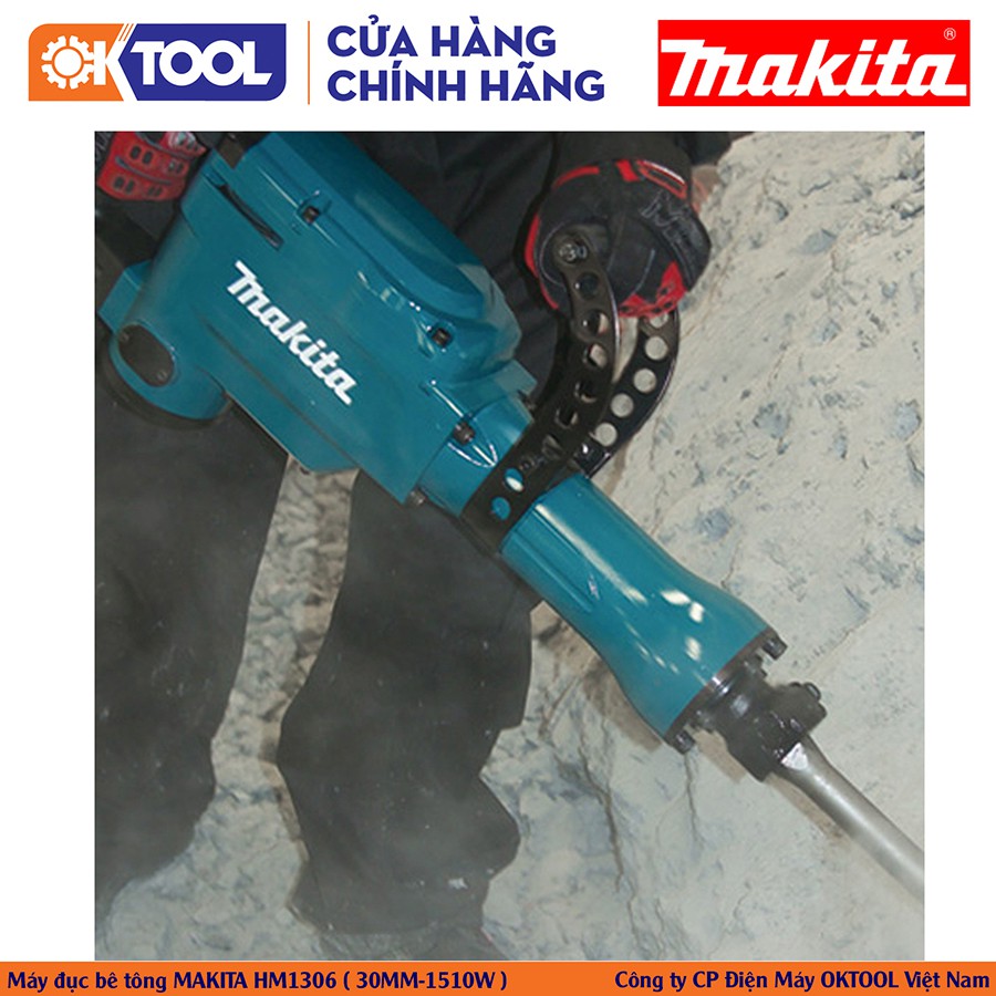 [Hàng Chính Hãng] Máy Đục Bê Tông Makita HM1306 (30MM-1510W)