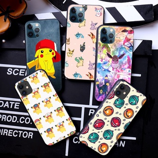 Ốp Điện Thoại Dẻo Họa Tiết Hoạt Hình Pokemon Pikachu Cho Samsung A5 A6 Plus A7 A8 A9 A01 EU A02 M02 A03S 64Gy