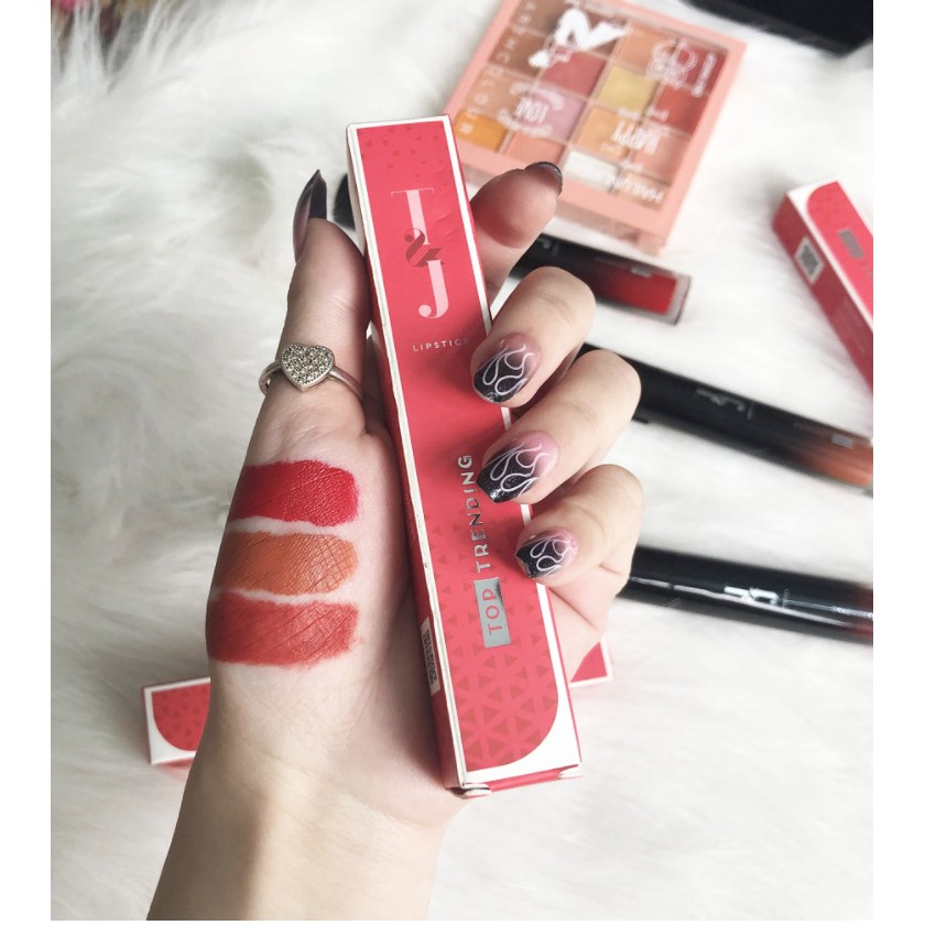 Son kem lì T&J chính hãng bền màu 24h (3 màu trendy)
