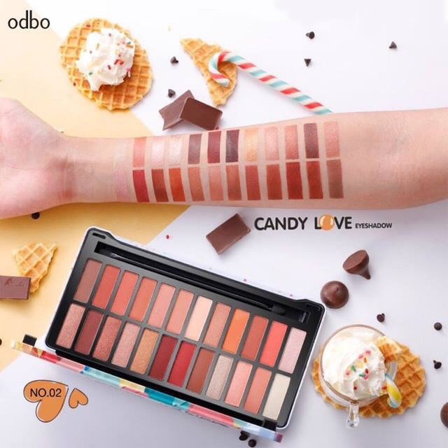 Bảng phấn mắt Candy Love 24 màu