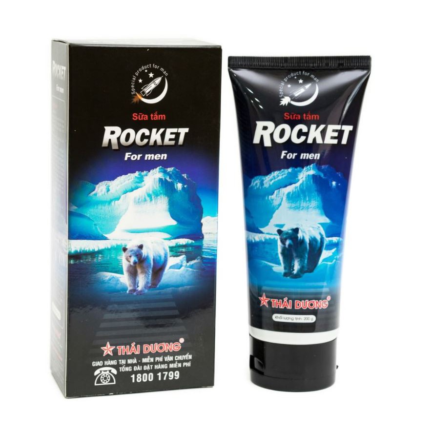 Sữa tắm Rocket dành cho nam 200g