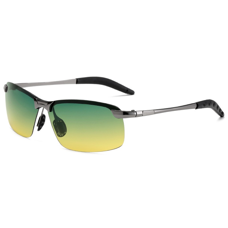 Kính mát phân cực chống tia uv thay đổi màu sắc phong cách cổ điển thời trang cho nam và nữ