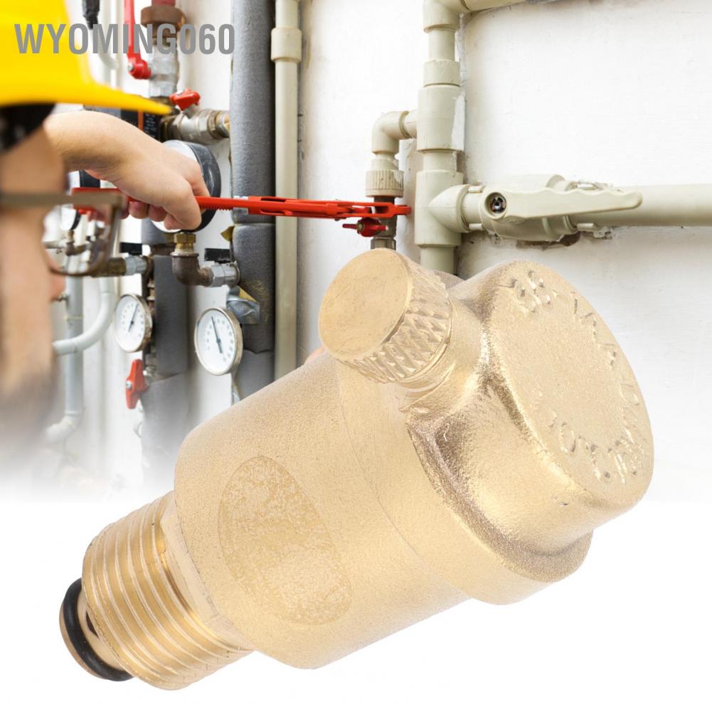 Wyoming060 G1 / 2 Van xả khí chủ đề nam thông gió tự động cho hệ thống HVAC sưởi ấm t