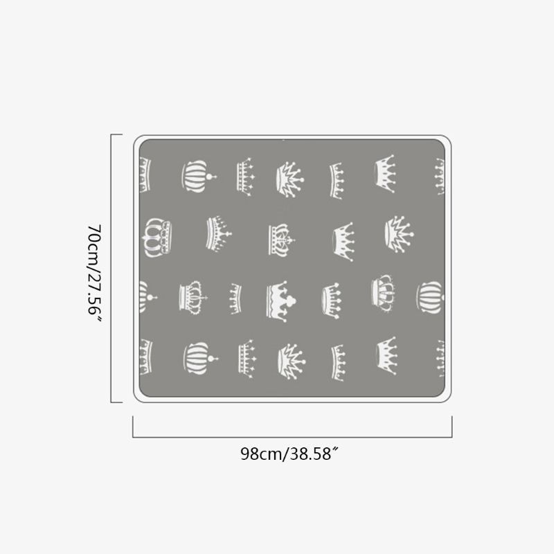 Tạp Dề Cotton 27x38in Tiện Dụng Cho Mẹ Chăm Sóc Bé