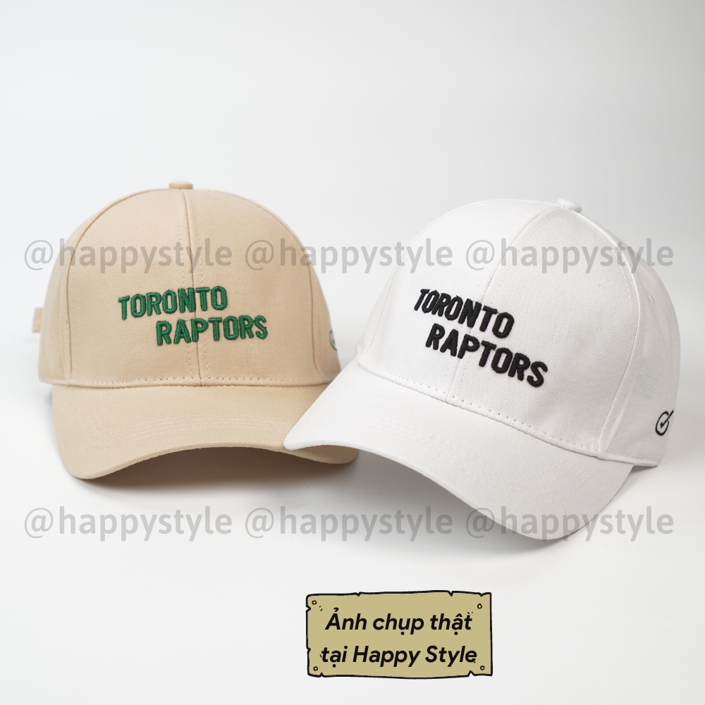 Mũ lưỡi trai ❤️ Nón kết thêu chữ TORONTO chất kaki cao cấp form unisex nam nữ N97 - Happy Style