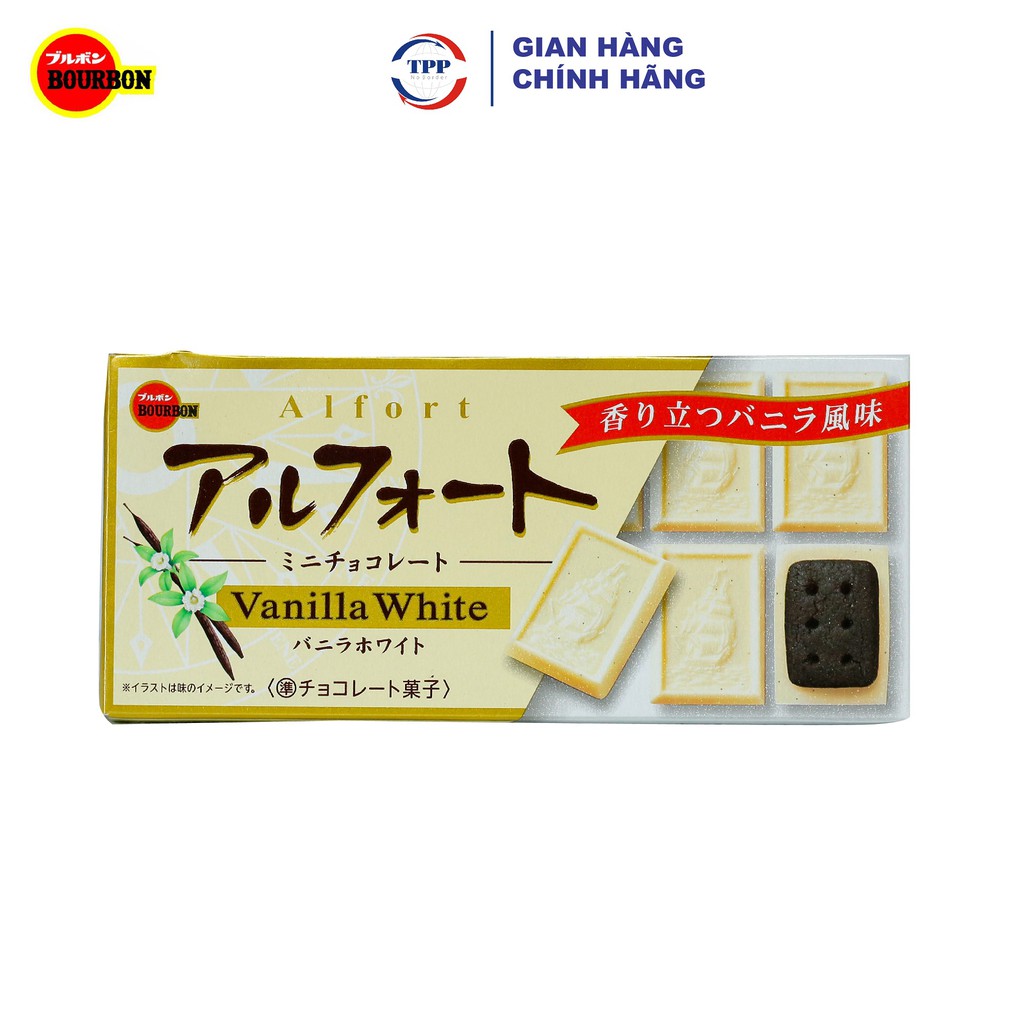 Hàng Nhập Khẩu Bánh Quy Alfort Mini Socola - Vani 59gr - Nhật Bản