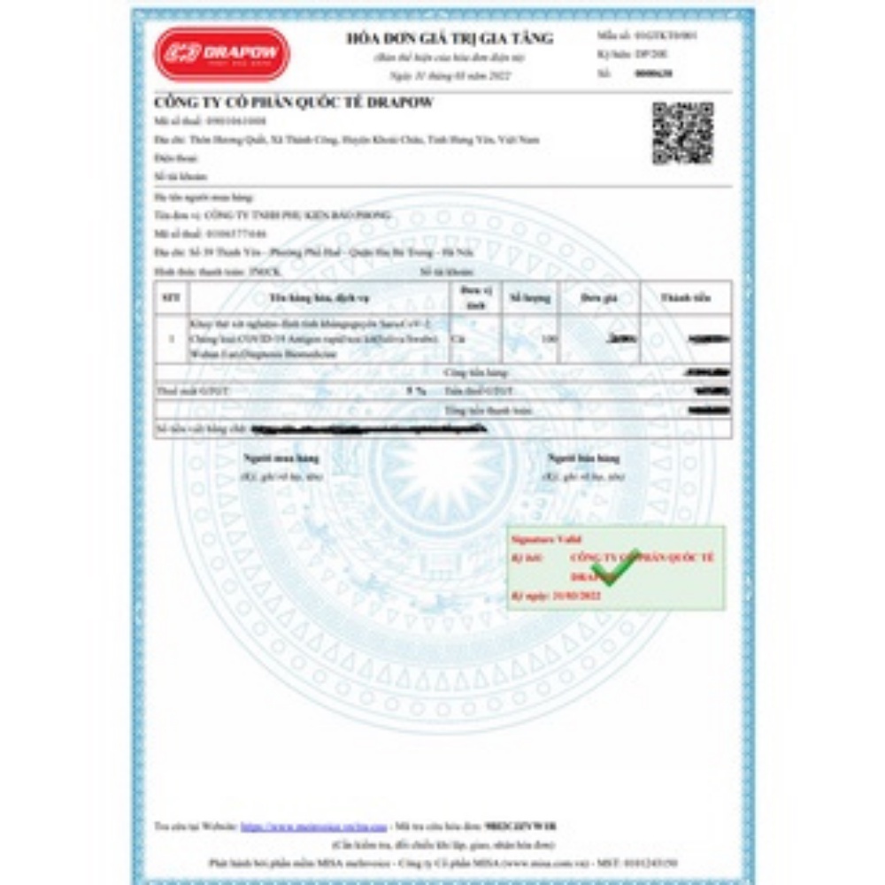 Bộ tét mũi nông Hightop, không cần chọc sâu, Được cấp phép