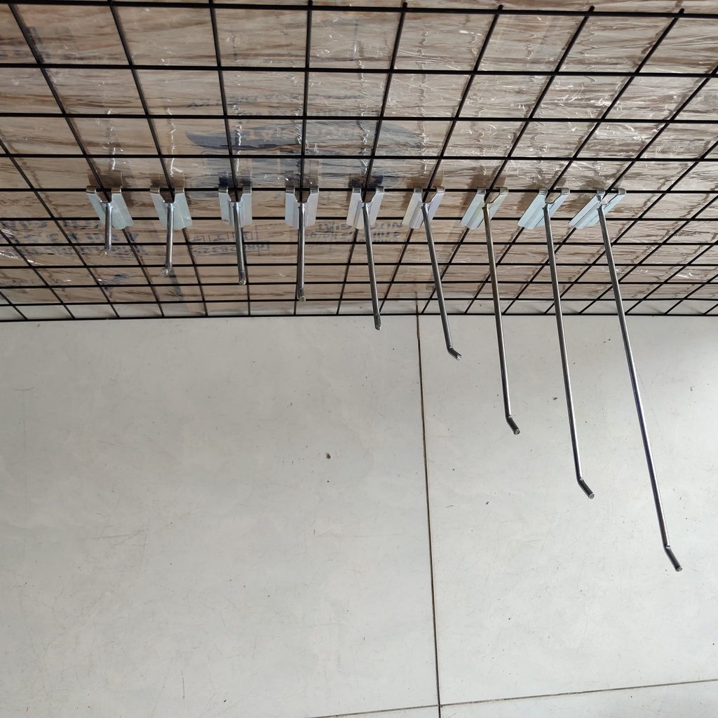 Móc lưới siêu thị, móc treo phụ kiện