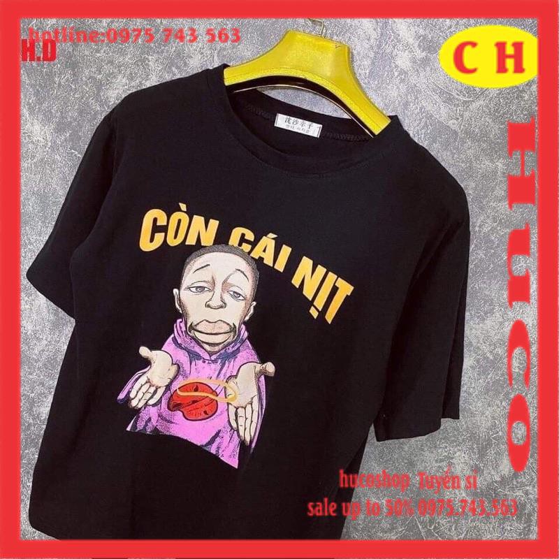 [SALE GỐC-Chất COTTON su loại 1]áo thun hè phông tay lỡ Còn cái nịt hottred chất cotton cổ tròn form thụng nam nữ unisex