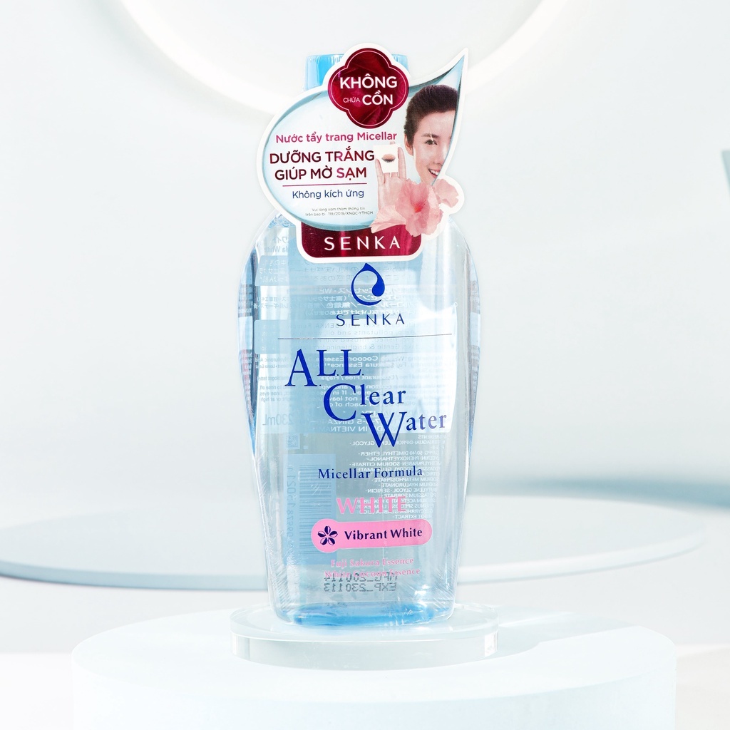 Nước tẩy trang Senka All Clear Water Micellar Pormula 70ml, 230ml | BigBuy360 - bigbuy360.vn