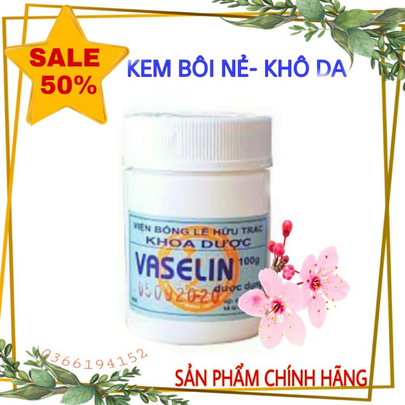 Kem Nẻ Vaselin Viện Bỏng,Sáp Dưỡng Ẩm Chống Nẻ dùngcho mọi Loại Da,An Toàn cho Trẻ Nhỏ