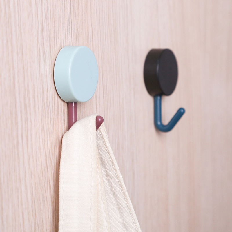 Set 10 Móc Treo Đồ Dán Tường Nhiều Màu Sắc
