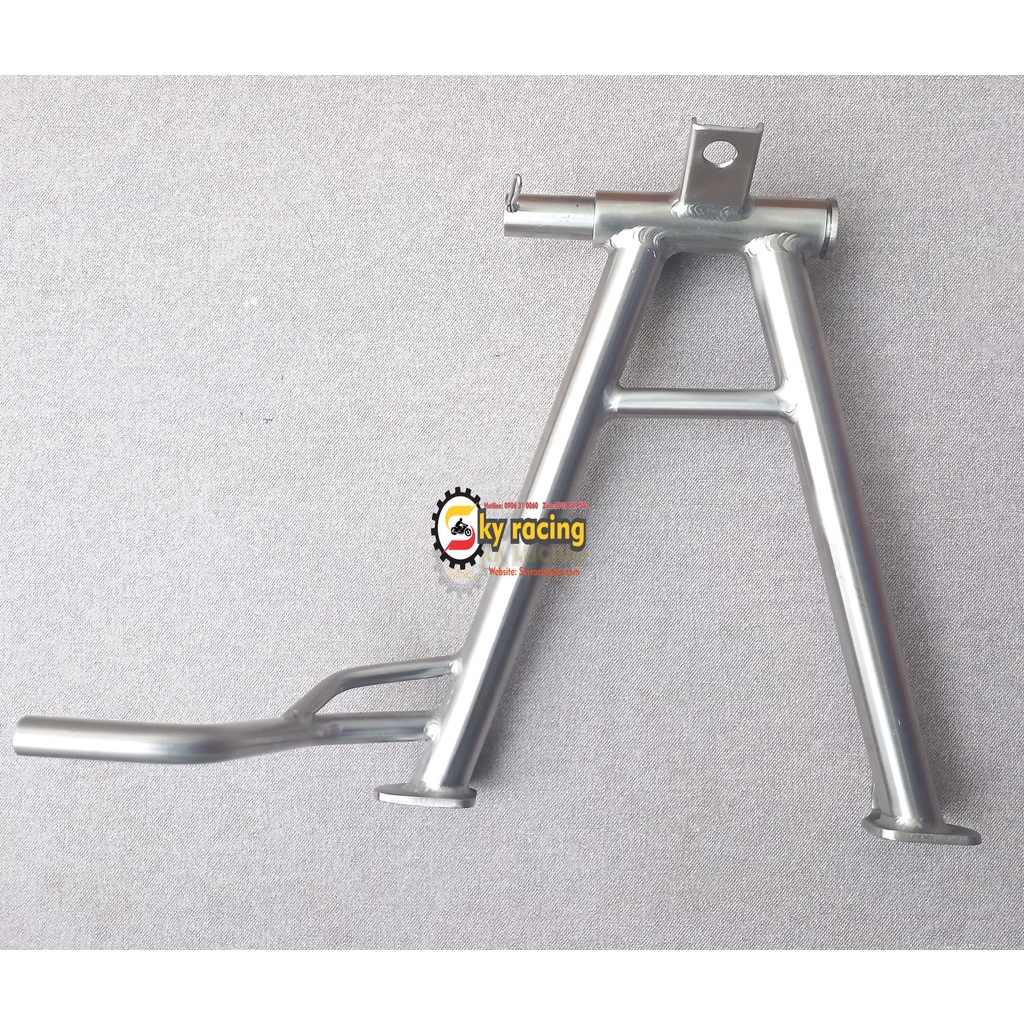 Chống đứng chuẩn inox 304 CNC gắn cho xe Winner, Winner X, Sonic… chống đặc rất chắc tay