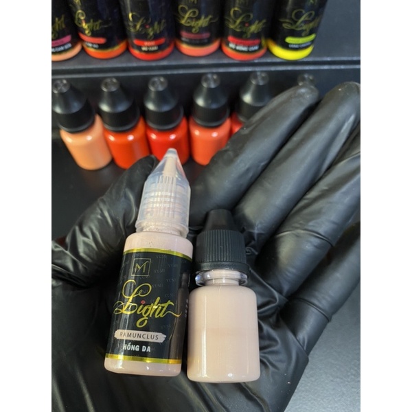 [Chính Hãng] Mực Light Phun xăm thẩm mỹ cao cấp Chiết 3,3ml - 10ml