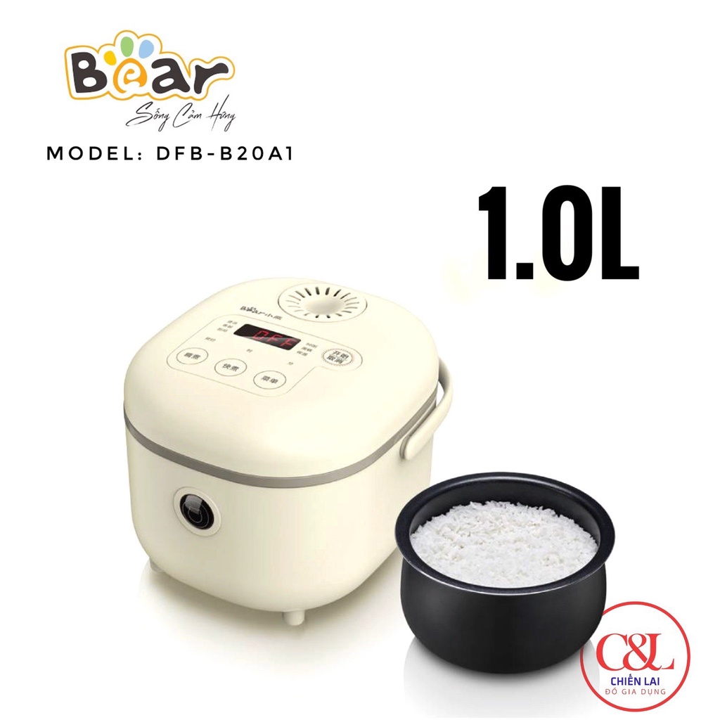 Nồi Cơm Điện Dung Tích 2L Bear DFB-B20A1