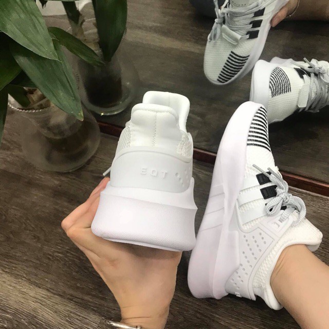 🎁FULL BOX🎁 Giày Sneaker Nam, Nữ EQT Đen Trắng Phản Quang Cao Cấp | BigBuy360 - bigbuy360.vn