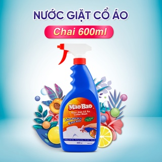 Nước Giặt Cổ Áo Mao Bao hương thảo mộc 600ml + quà tặng