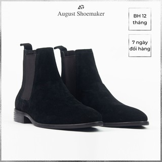 Giày Chelsea boots August AG1L da lộn nhập khẩu