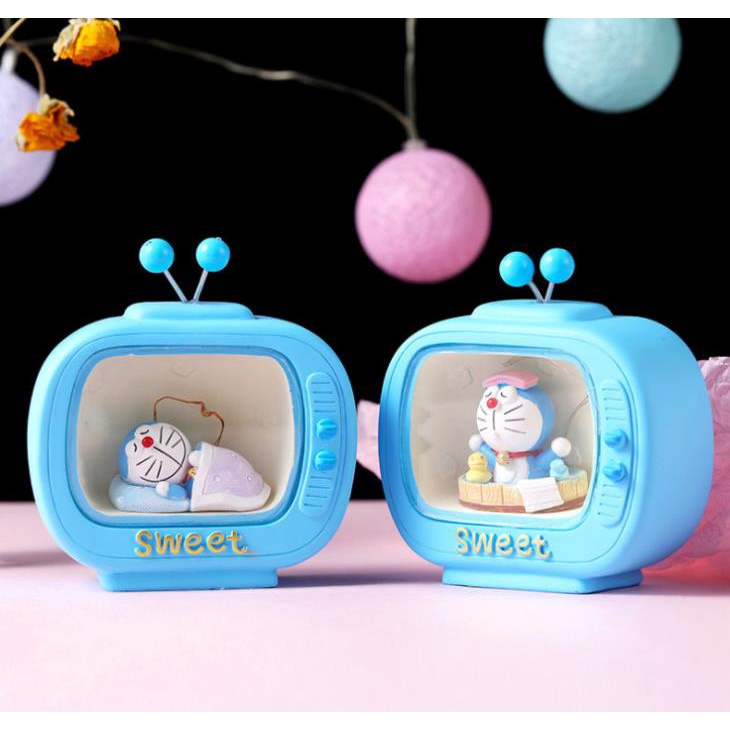 Đèn ngủ Tivi DORAEMON Trang Trí Phòng Ngủ Siêu Dễ Thương