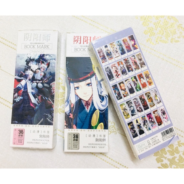 Bookmark Game âm dương sư 36 tấm khác nhau, đánh dấu trang Game âm dương sư